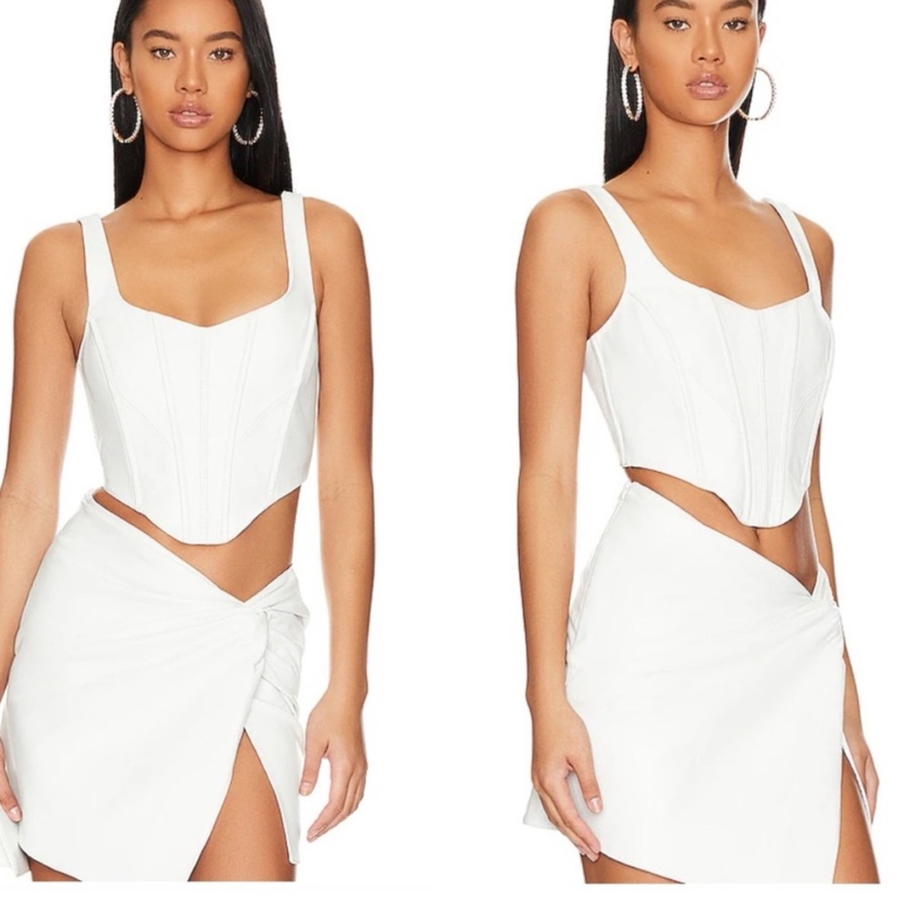 Lamarque White Crop Top